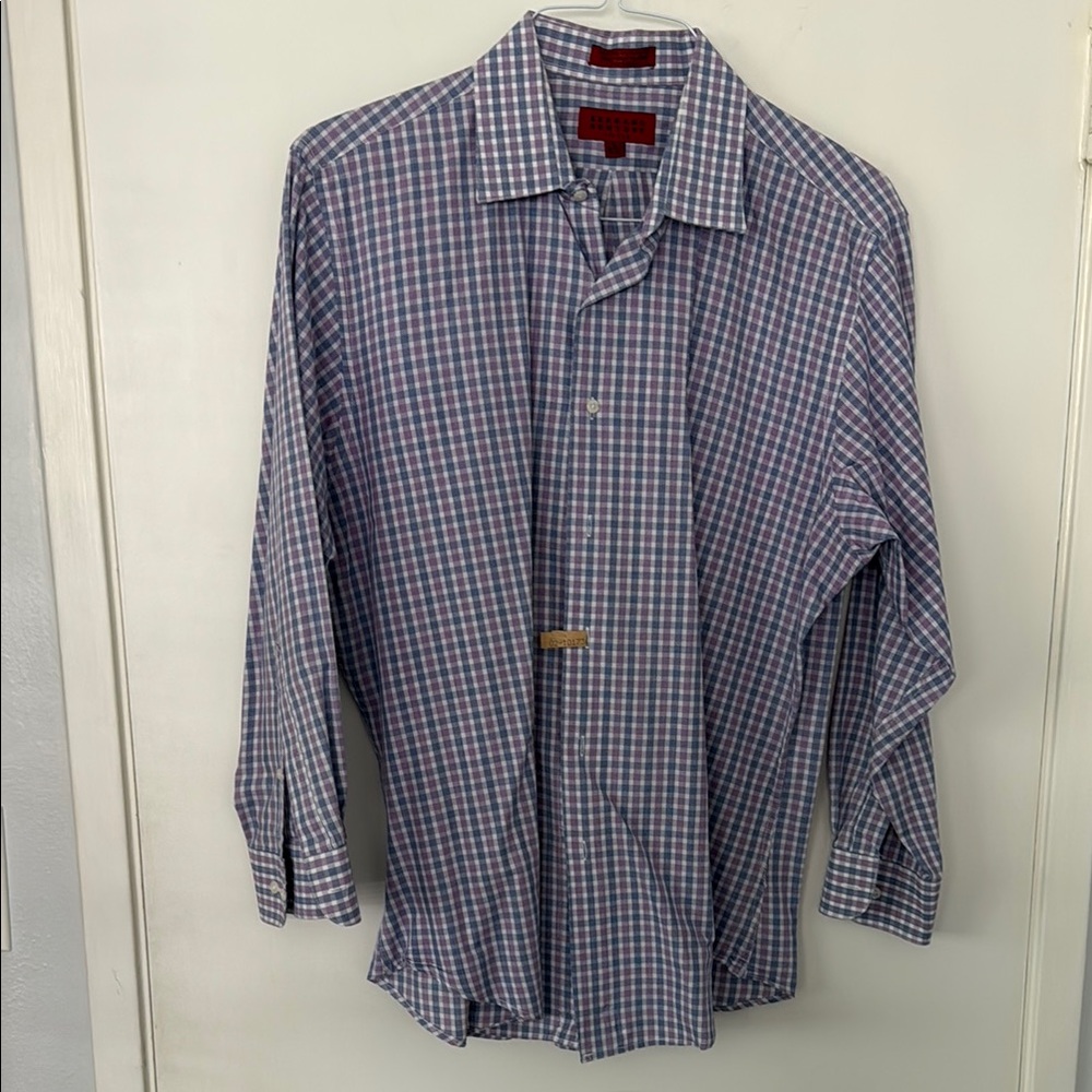 Men's Dress Shirt Size L 16-16.5 (32/33)